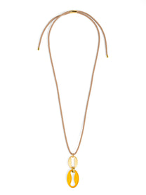 Mira Pendant Adjustable Long Necklace