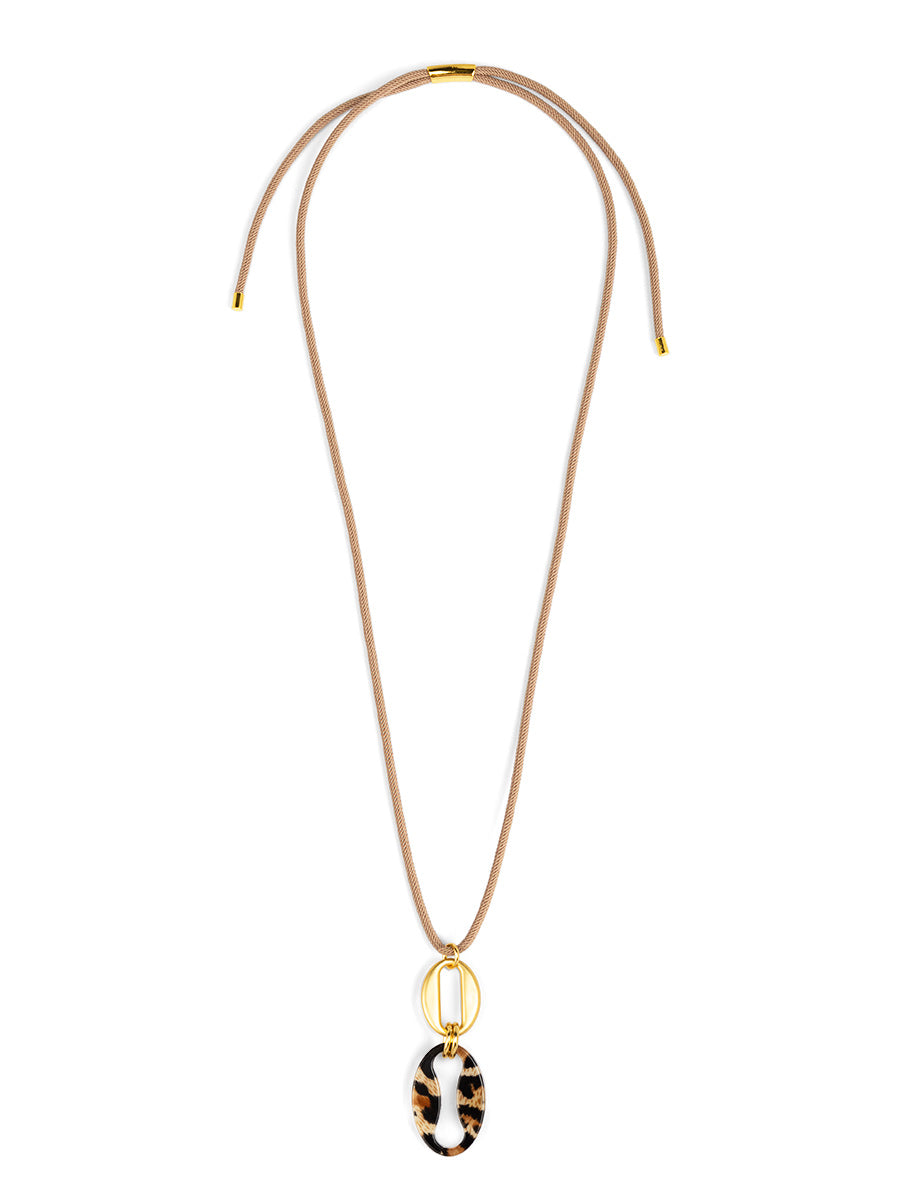 Mira Pendant Adjustable Long Necklace