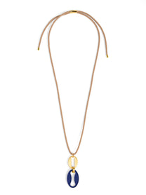 Mira Pendant Adjustable Long Necklace