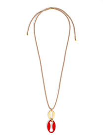 Mira Pendant Adjustable Long Necklace