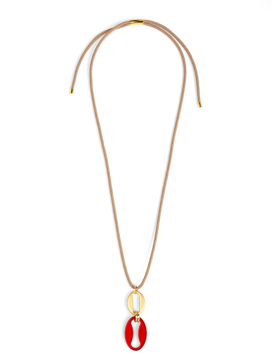 Mira Pendant Adjustable Long Necklace