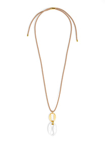 Mira Pendant Adjustable Long Necklace