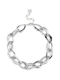 Ines Puffy Link Short Necklace