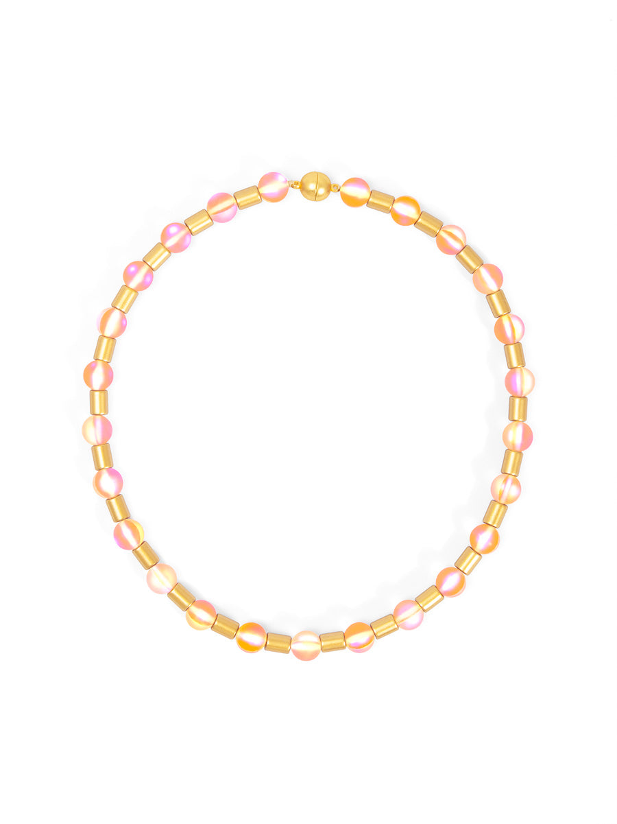 Glow Beads Magnet Necklace