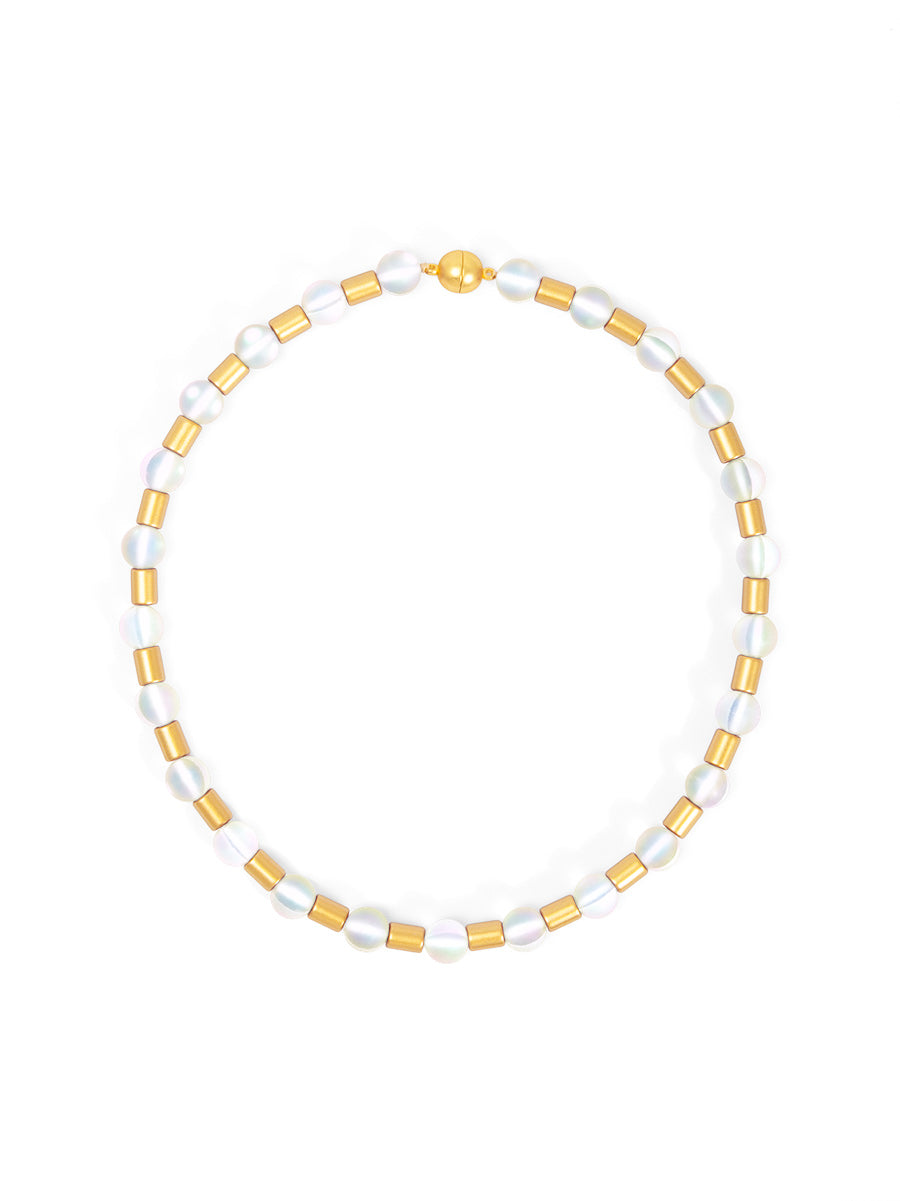 Glow Beads Magnet Necklace