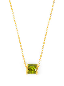 Birthstone Pendant Necklace