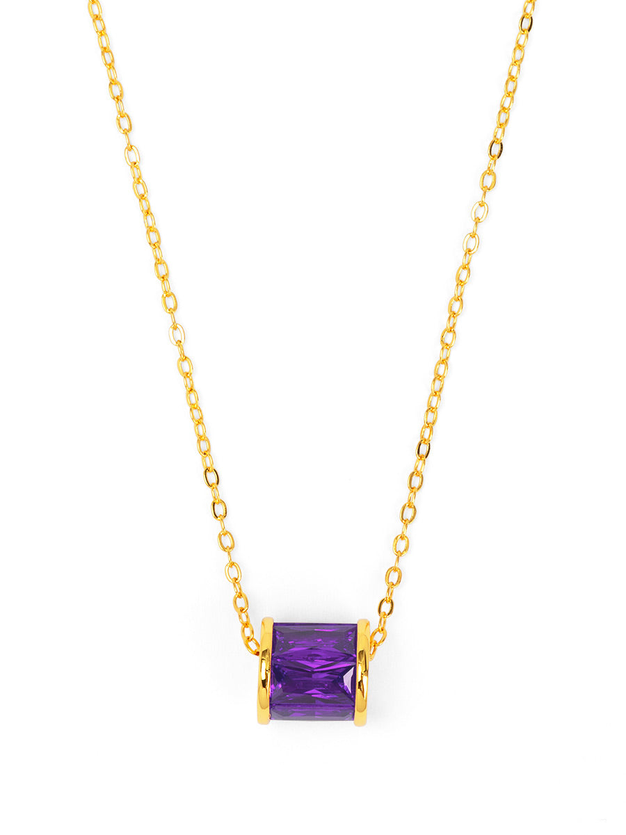 Birthstone Pendant Necklace