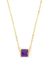 Birthstone Pendant Necklace