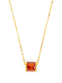 Birthstone Pendant Necklace
