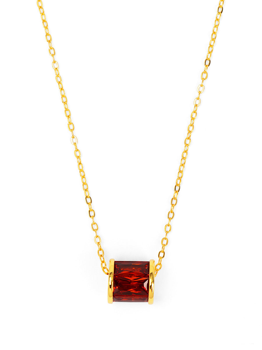 Birthstone Pendant Necklace