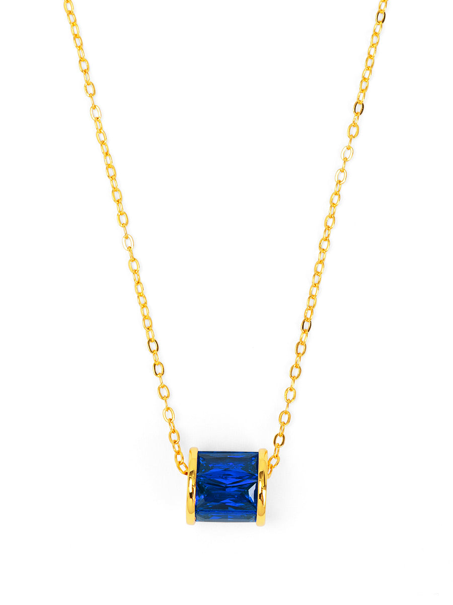 Birthstone Pendant Necklace
