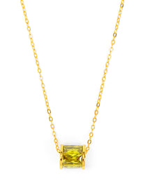 Birthstone Pendant Necklace
