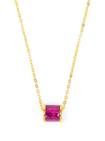 Birthstone Pendant Necklace