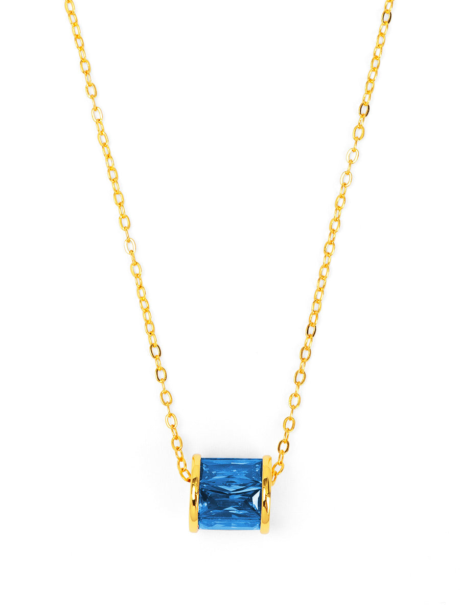 Birthstone Pendant Necklace