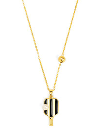 Pickleball Charm Necklace