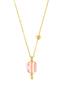 Pickleball Charm Necklace