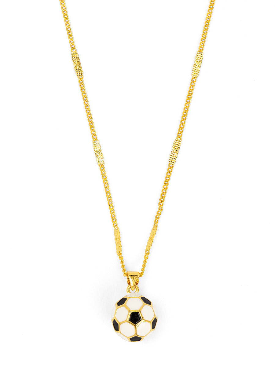 Soccer Charm Short Necklace