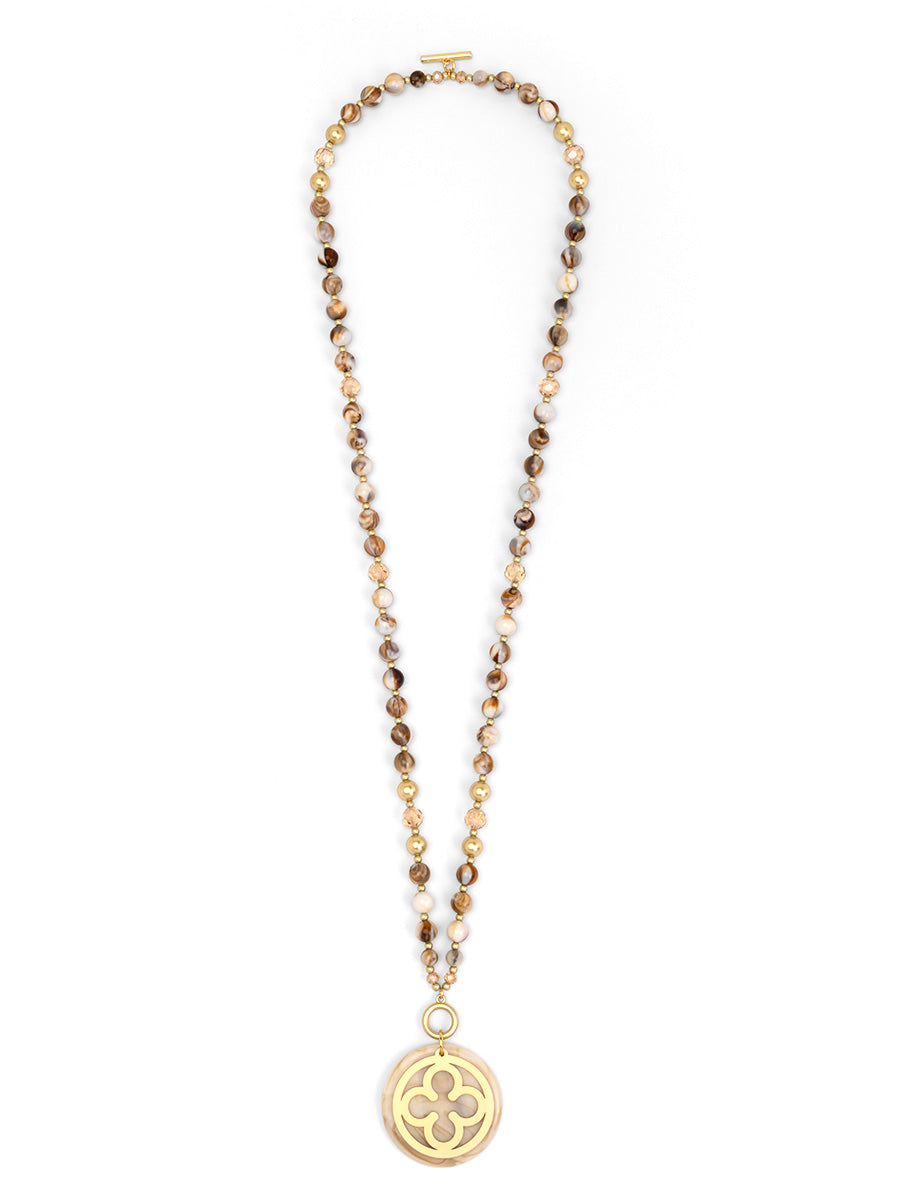 Florence 2-In-1 Toggle Necklace