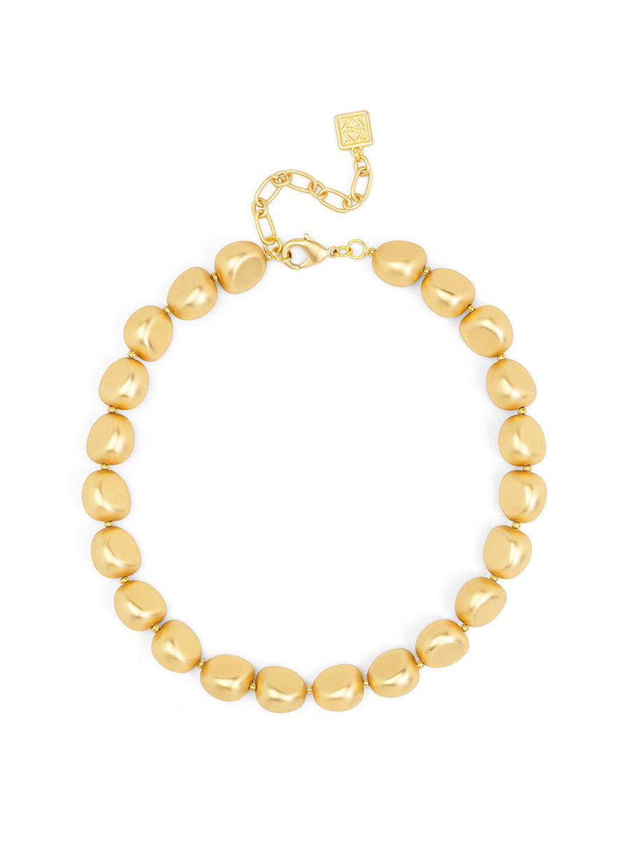 Petra Pebble Short Necklace