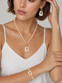 Noelle Beaded Stretch Bracelet