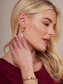 Aveline Starburst Drop Earring