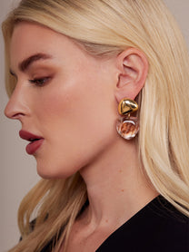 Sabine Tapered Drop Earring