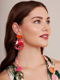 Coral Earring