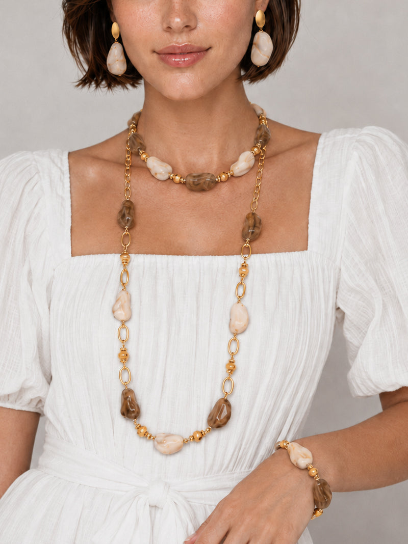 Alina Chunky Long Necklace