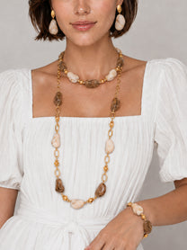 Alina Chunky Long Necklace