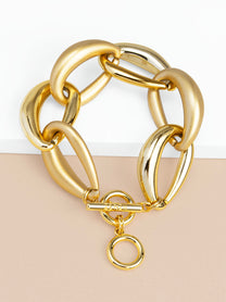 Ines Puffy Link Bracelet