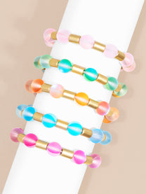 Glow Beads Magnet Bracelet