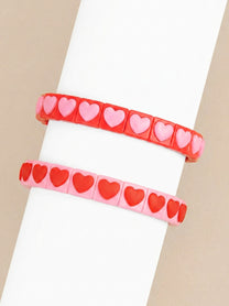 Lexie Enamel Love Crush Bracelet