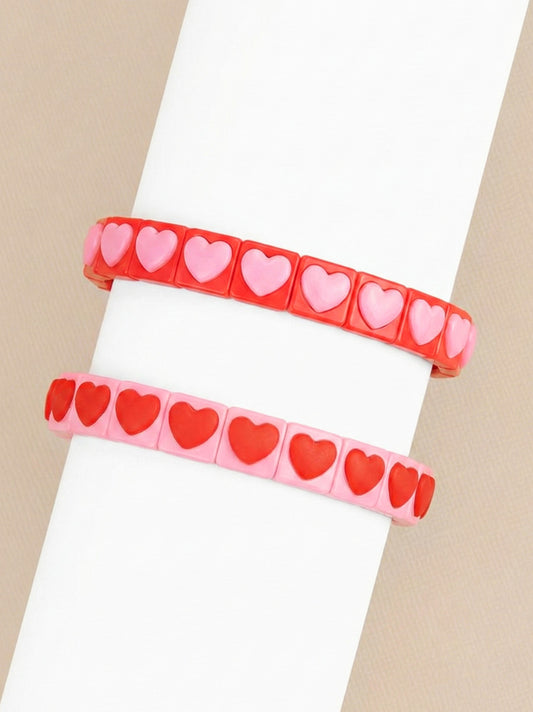 Lexie Enamel Love Crush Bracelet