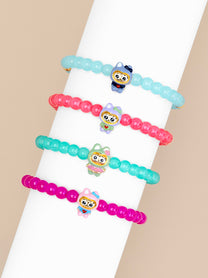 Lazizi Charm Glassbead Bracelet