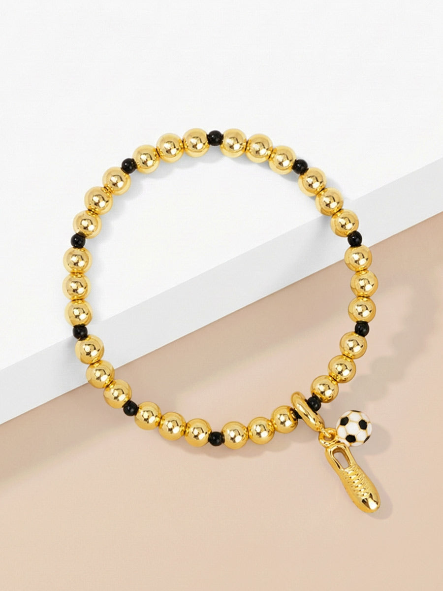 Soccer Charm Bracelet