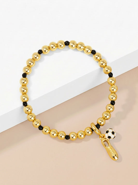 Soccer Charm Bracelet