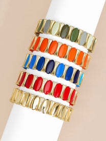Corinne Oval Stretch Bracelet