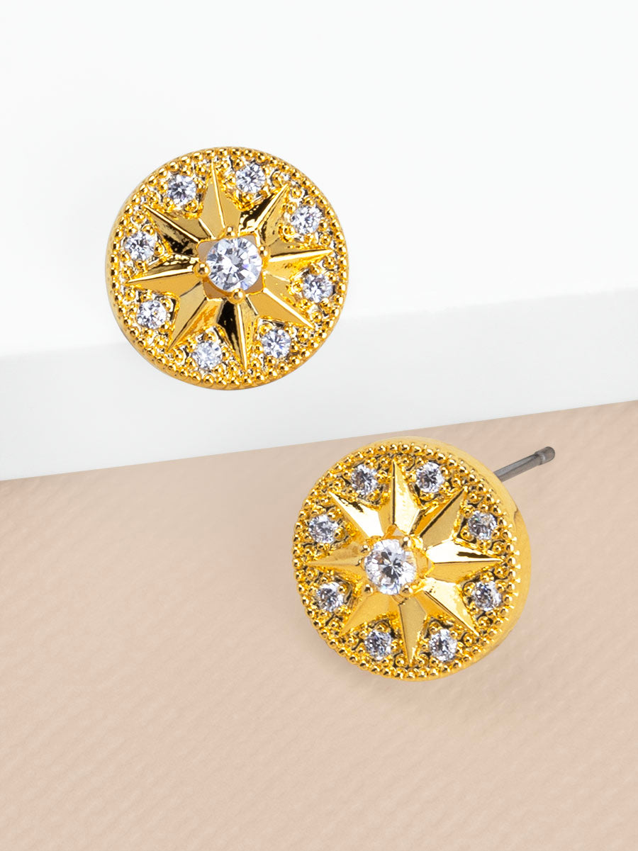 Resin Flame Drop Earring