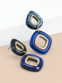 Sabine Geo Drop Earring
