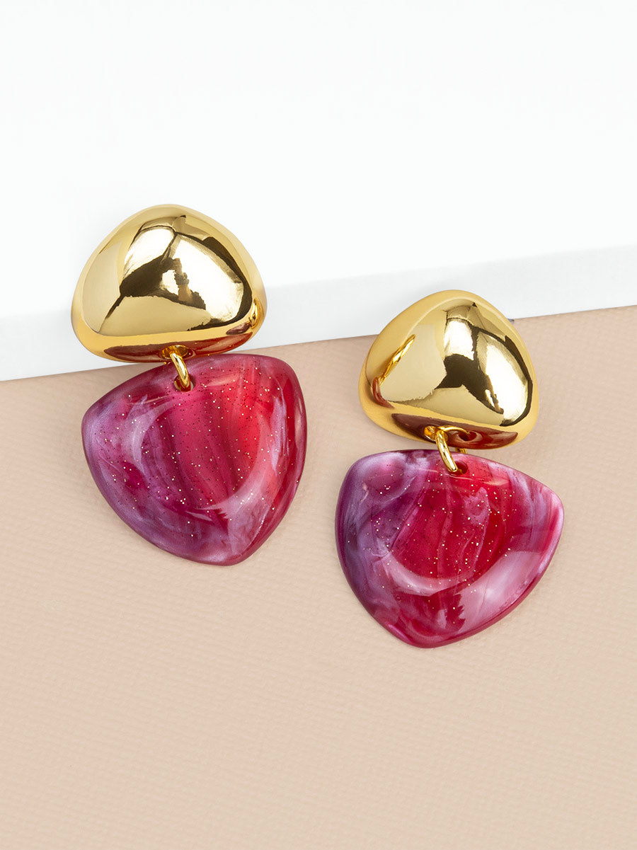 Sabine Tapered Drop Earring