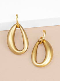 Ines Puffy Teardrop Earring