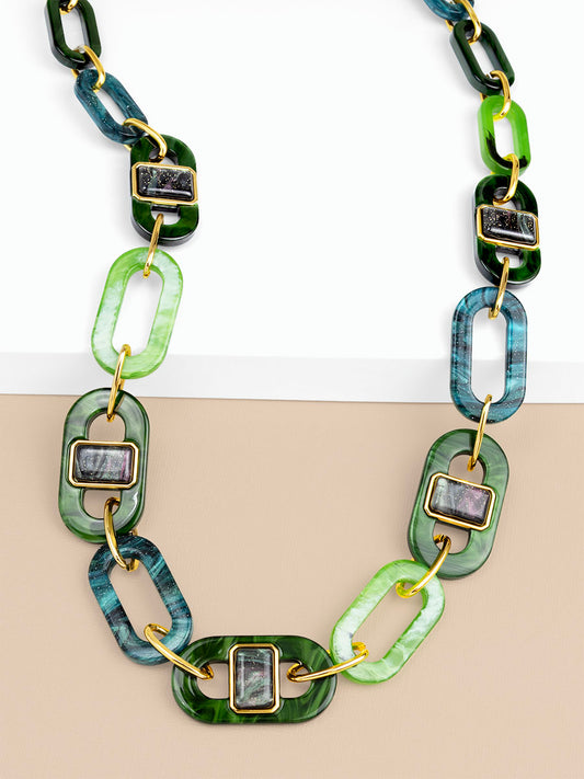 Sabine Long Link Necklace