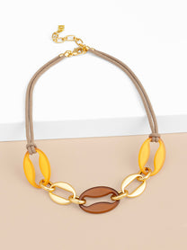 Mira Mixed Link Necklace