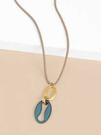 Mira Pendant Adjustable Long Necklace