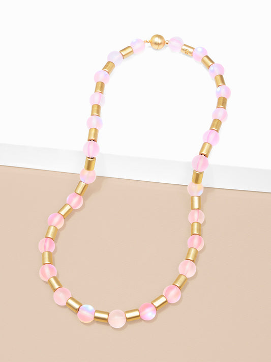 Glow Beads Magnet Necklace