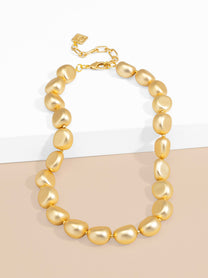 Petra Pebble Short Necklace