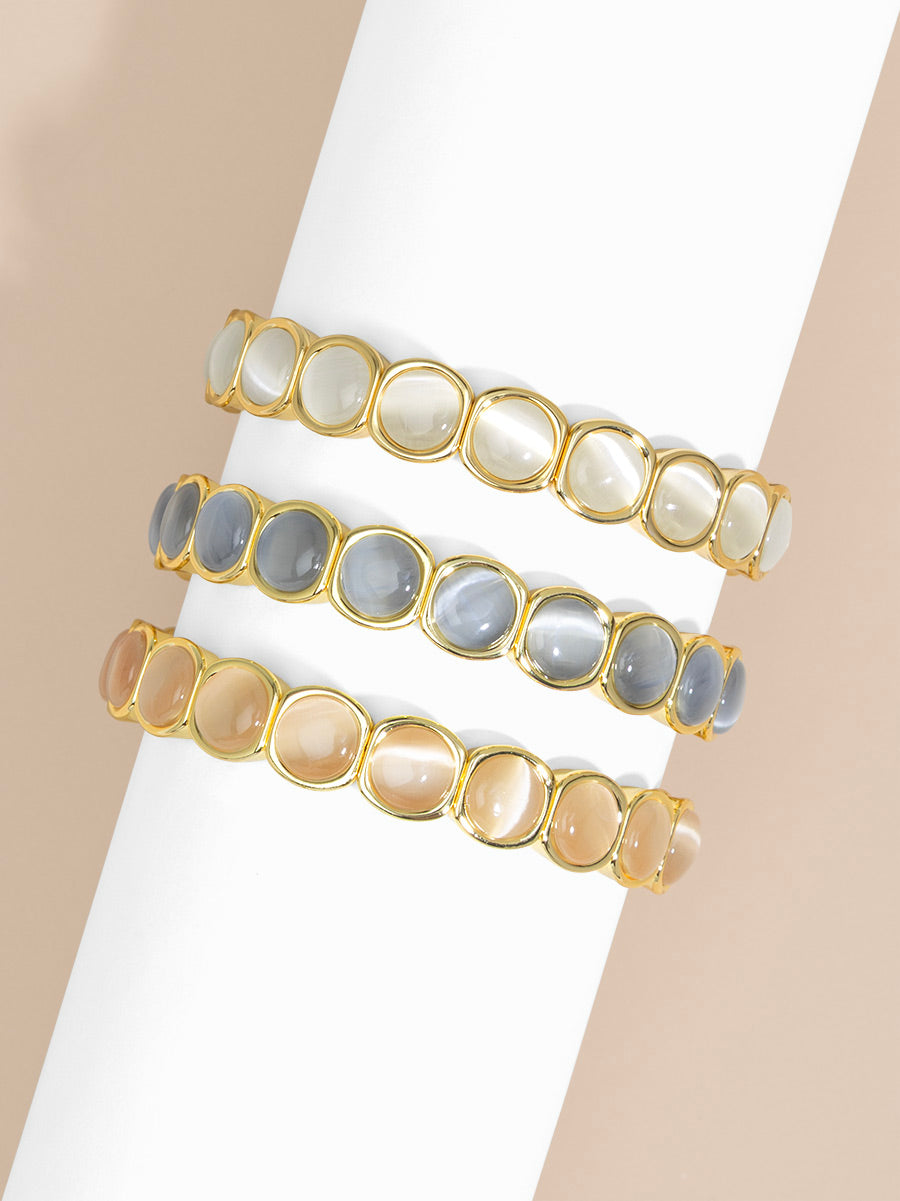 Cat Eye Stretch Bracelet