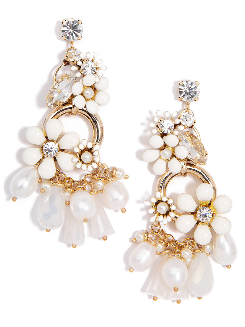 Hattie Flower Earring | Fashion ZENZII Jewelry