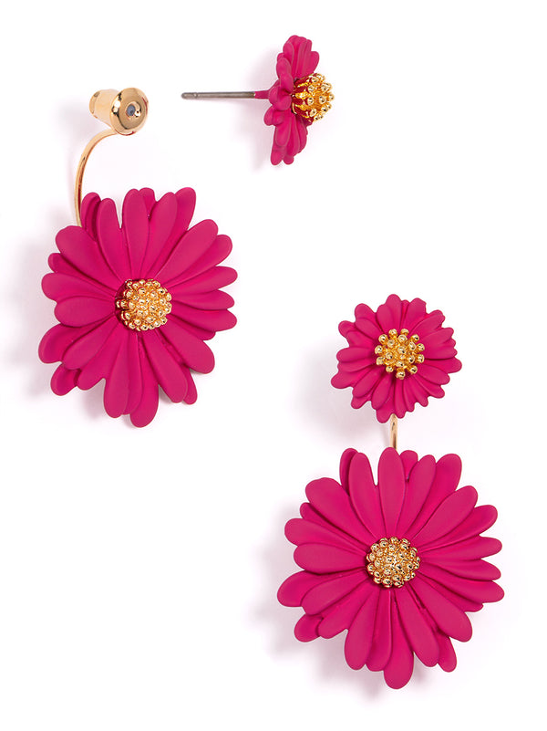Ida Two-Piece Flower Earring