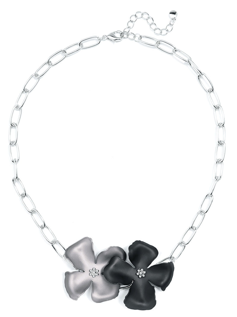 Chroma Metals Chain Collar Necklace